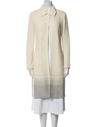 Pre-owned St. John Couture Jacket In Gray