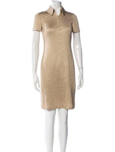 Pre-owned St. John Couture Knee-length Dress
