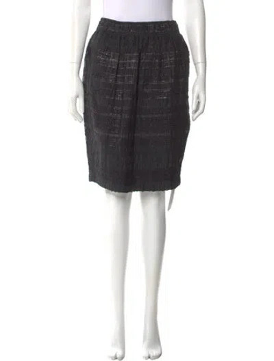 Pre-owned St. John Couture Knee-length Skirt In Black