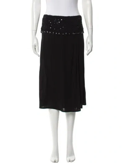 Pre-owned St. John Couture Knee-length Skirt In Blue