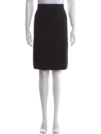 Pre-owned St. John Couture Knee-length Skirt In Multi