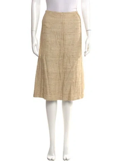 Pre-owned St. John Couture Knee-length Skirt In Neutral