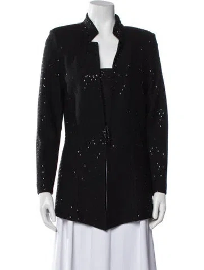 Pre-owned St. John Couture Skirt Suit In Black