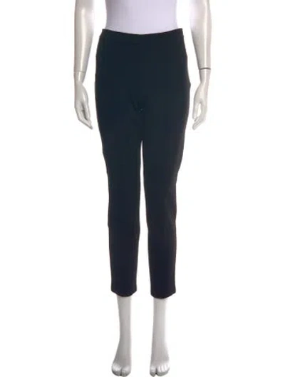 Pre-owned St. John Couture Straight Leg Pants In Black