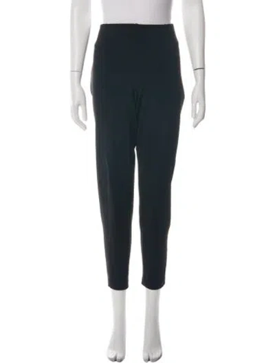 Pre-owned St. John Couture Straight Leg Pants In Black