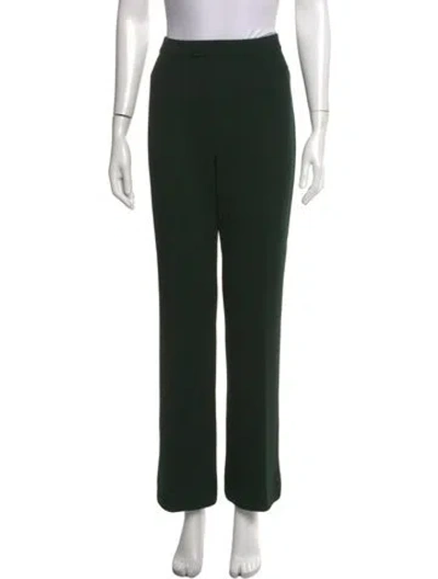 Pre-owned St. John Couture Straight Leg Pants In Black