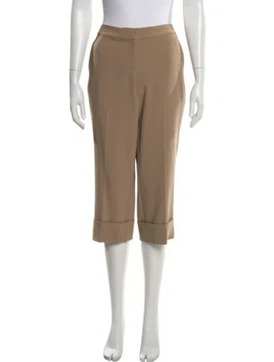 Pre-owned St. John Couture Straight Leg Pants In Neutral