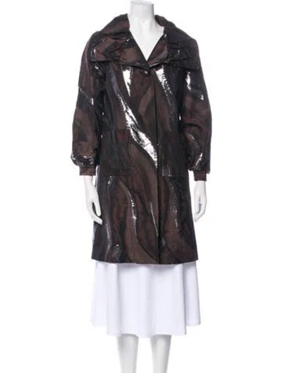 Pre-owned St. John Couture Trench Coat