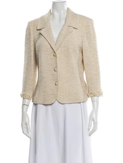 Pre-owned St. John Couture Virgin Wool Blazer
