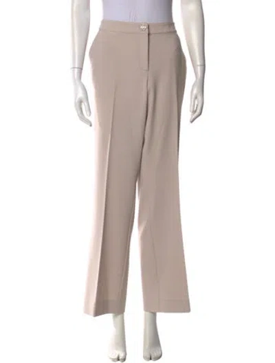 Pre-owned St. John Couture Wide Leg Pants In Neutral