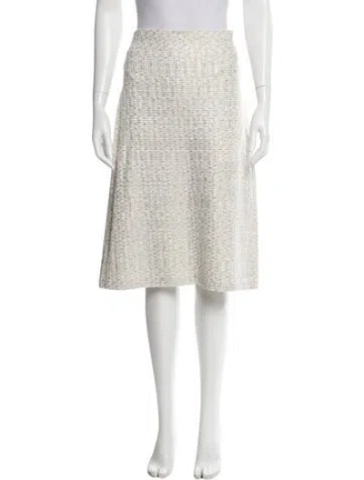 Pre-owned St. John Couture Wool Knee-length Skirt