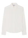 St John Silk Crepe De Chine Blouse In Neutrals