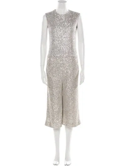 Pre-owned St John Crew Neck Jumpsuit