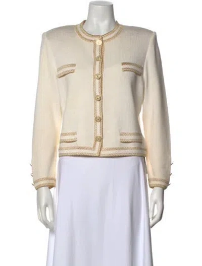 Pre-owned St John Crew Neck Sweater