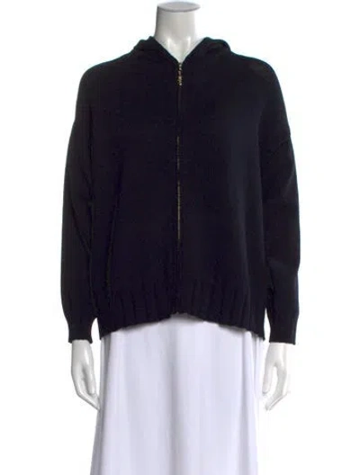 Pre-owned St John Crew Neck Sweater In Black