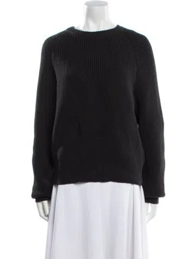 Pre-owned St John Crew Neck Sweater In Blue