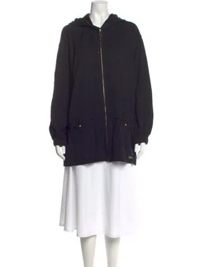 Pre-owned St John Crew Neck Sweater In Blue