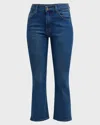 St John Laguna Stretch Denim Flare Leg Jeans In Blue