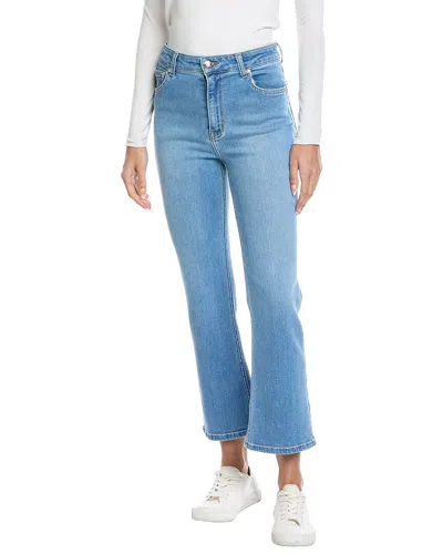 St John St. John Cropped Stretch Jean In Blue
