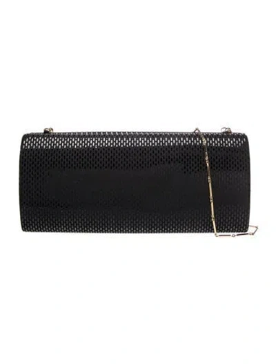 Pre-owned St John Crossbody Bag In Black