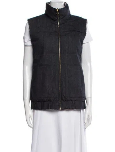 Pre-owned St John Down Jacket In Gray