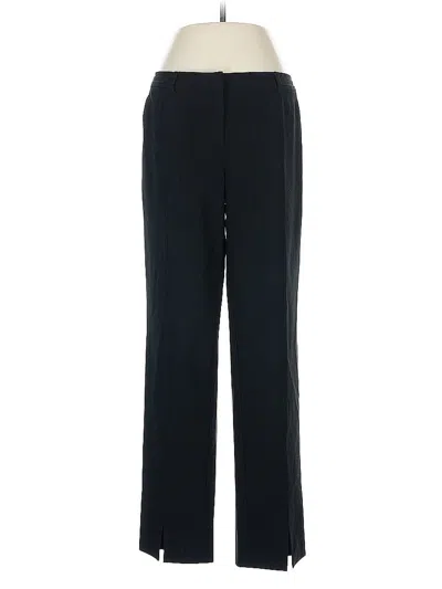 Pre-owned St John Dress Pants In Black