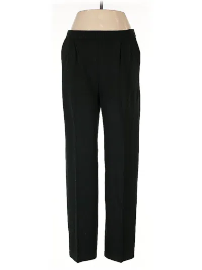 Pre-owned St John Dress Pants In Black