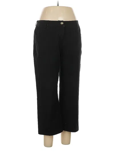 Pre-owned St John Dress Pants In Black