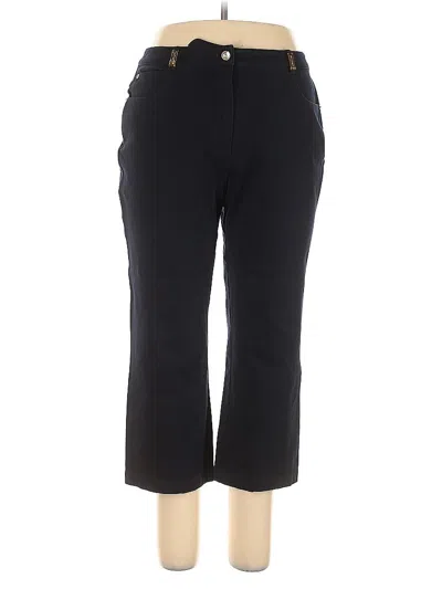 Pre-owned St John Dress Pants In Black