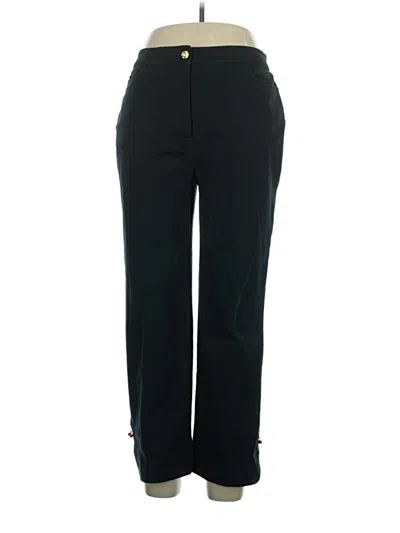 Pre-owned St John Dress Pants In Black
