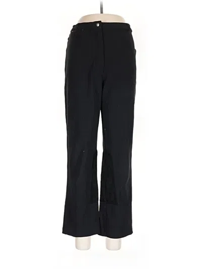 Pre-owned St John Dress Pants In Black