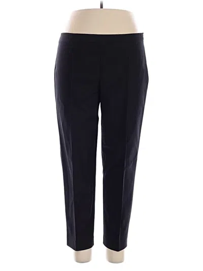 Pre-owned St John Dress Pants In Black
