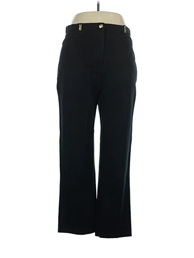 Pre-owned St John Dress Pants In Black