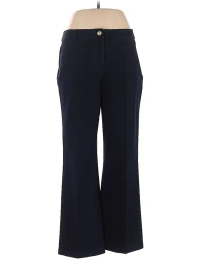 Pre-owned St John Dress Pants In Blue