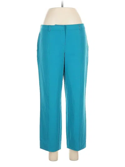 Pre-owned St John Dress Pants In Blue