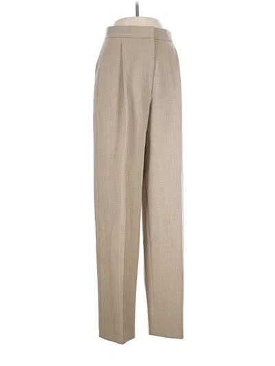 Pre-owned St John Dress Pants In Tan