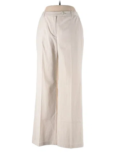 Pre-owned St John Dress Pants In White