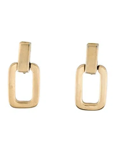 Pre-owned St John Drop Clip-on Earrings In Multi