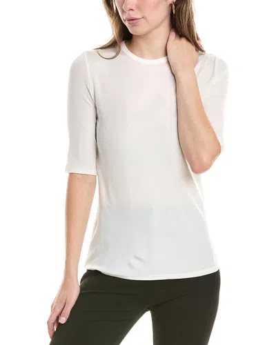 ST JOHN ST. JOHN ELBOW-SLEEVE STRETCH TOP