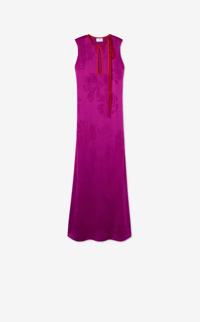 St John Embossed Floral Gown In Wohr