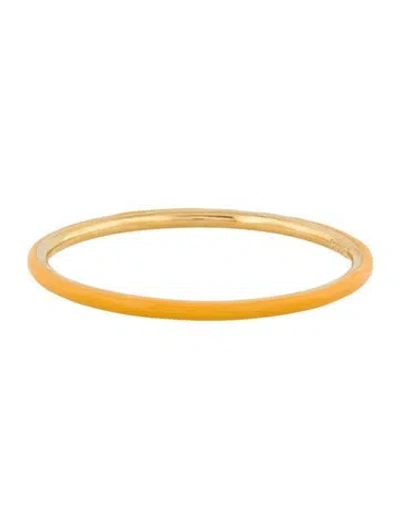 Pre-owned St John Enamel Bangle Bracelet, 8.25" In Multi
