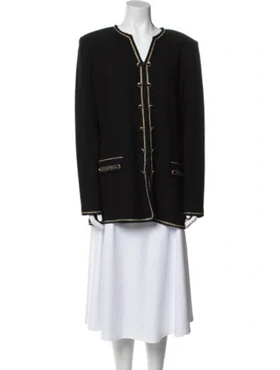 Pre-owned St John Evening Jacket In Black