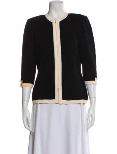 Pre-owned St John Evening Jacket In Black