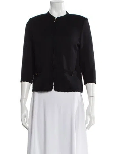 Pre-owned St John Evening Jacket In Black