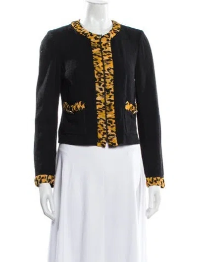 Pre-owned St John Evening Jacket In Black