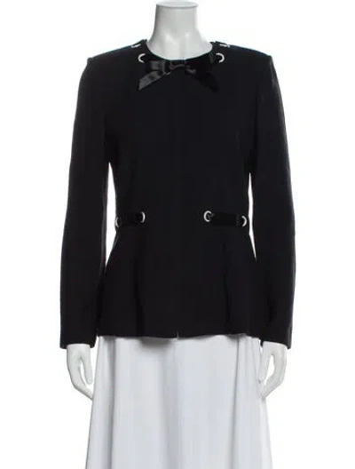 Pre-owned St John Evening Jacket In Black