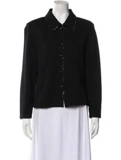 Pre-owned St John Evening Jacket In Black