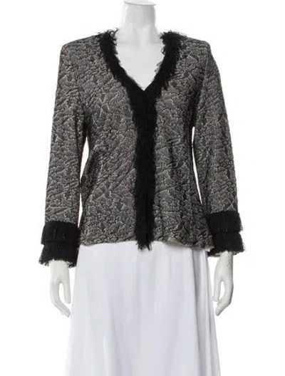 Pre-owned St John Evening Jacket In Black