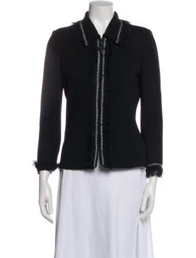 Pre-owned St John Evening Jacket In Black