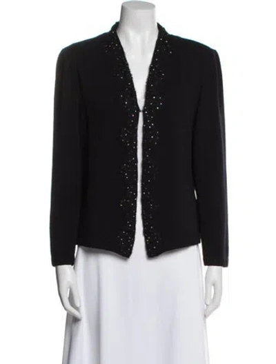 Pre-owned St John Evening Jacket In Black